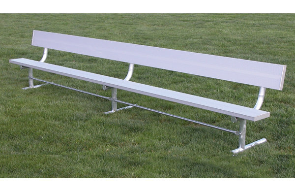 Aluminum Park Bench by Ultra Play