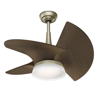 30 Orchid 3 Blade Led Ceiling Fan Light Kit Included Casablanca Fan