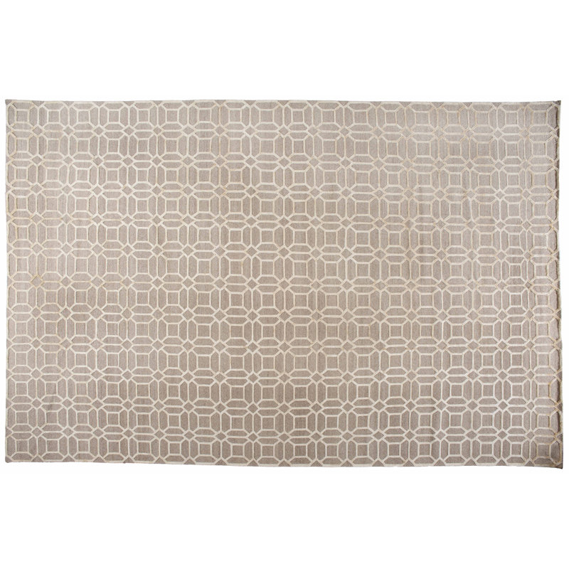One-of-a-Kind Hand-Knotted 12' x 18'4" Beige Area Rug