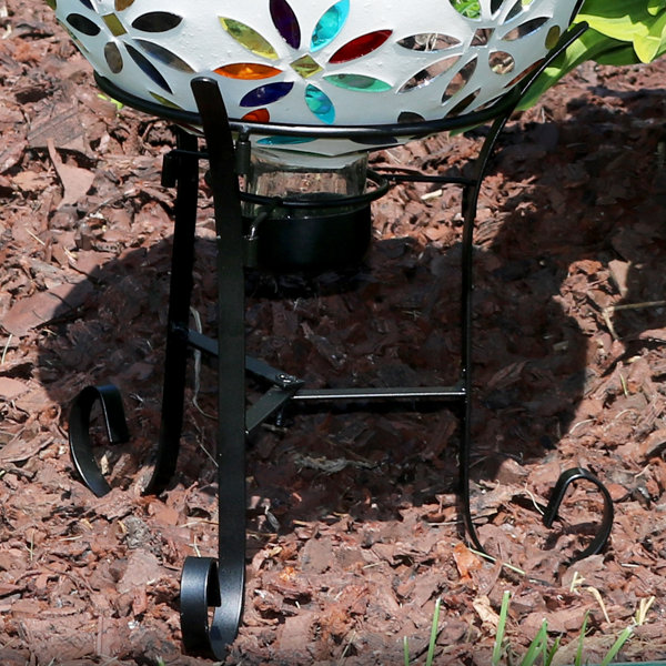 Norris Outdoor Gazing Globe Stand by World Menagerie