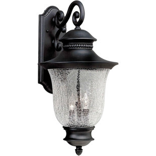Best Hartsell 3-Light Outdoor Wall Lantern By Alcott Hill Outdoor Lighting Hartsell 3-Light Outdoor Wall Lantern By Alcott Hill Outdoor Lighting