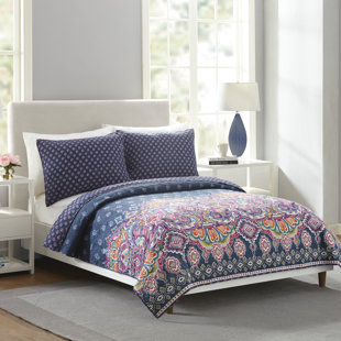 Intelligent Design Vera Bradley Bedding Sets You Ll Love Wayfair Sedona Medallion Reversible Comforter Set By Vera Bradley