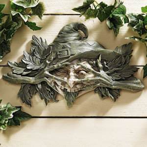 The Poison Ivy Forest Witch Greenman Wall Decor