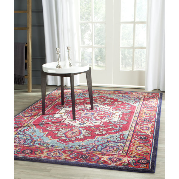 Monaco Red Area Rug by Safavieh