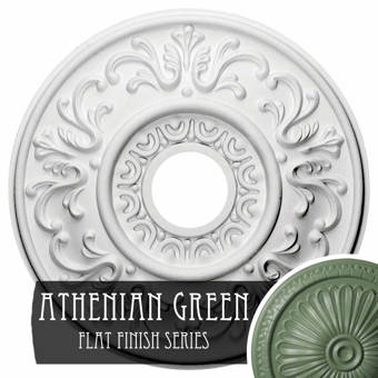 Ekena Millwork Valletta 18 H X 18 W X 1 D Ceiling Medallion