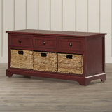 Red Entry Bench Wayfair