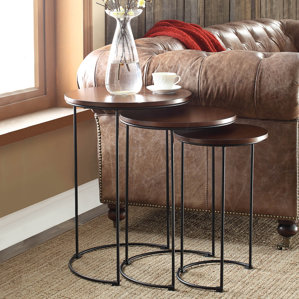 Audrey 3 Piece Nesting Tables by Augus..