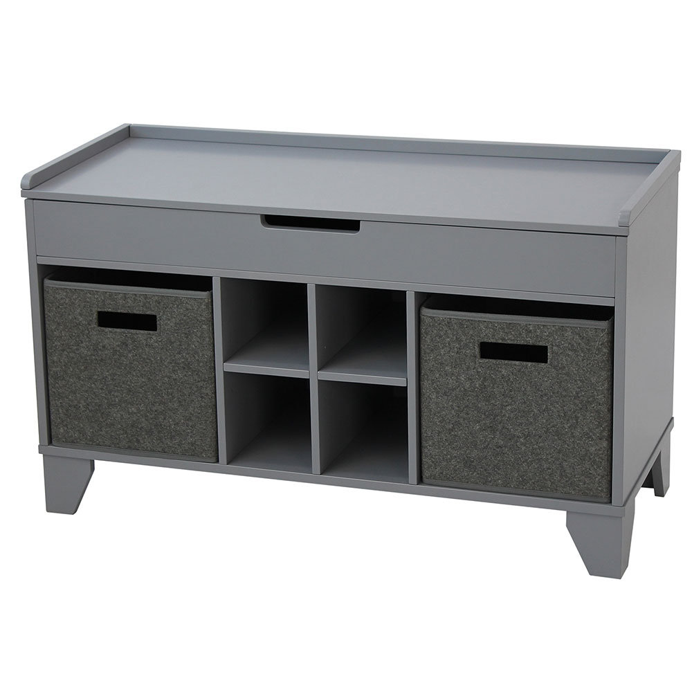 Goodner Hallway 4 Pair Shoe Storage Bench Goodner Hallway 4 Pair Shoe Storage Bench