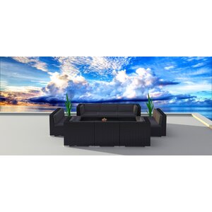 11 Piece Sectional Set with Cushions