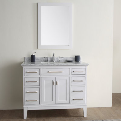 Bathroom Vanities Set ari kitchen & bath danny 42" single bathroom vanity set & reviews Bathroom Vanities Set ari kitchen & bath danny 42" single bathroom vanity set & reviews