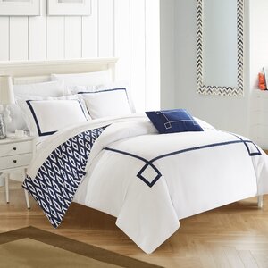 Kendall 8 Piece Reversible Duvet Set