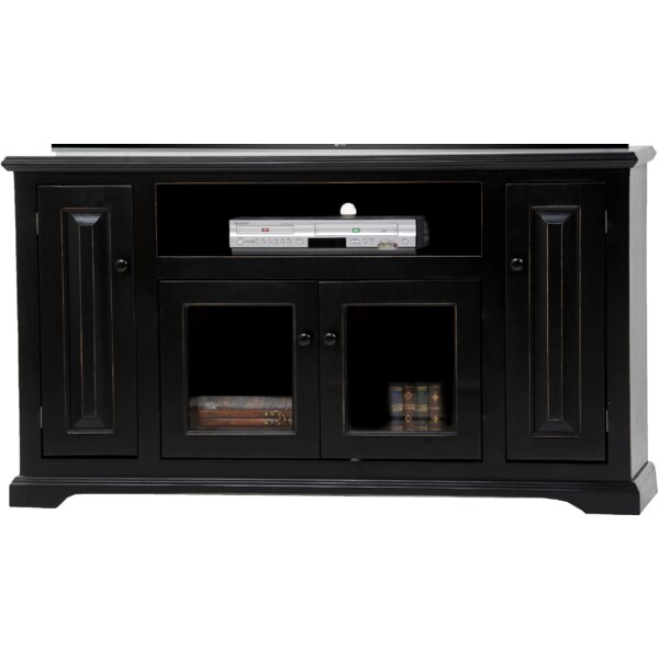 Spoffo Solid Wood TV Stand For TVs Up To 60