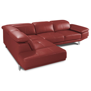 Ecksofa Fidenza mit Bettfunktion von Home Loft Concept
