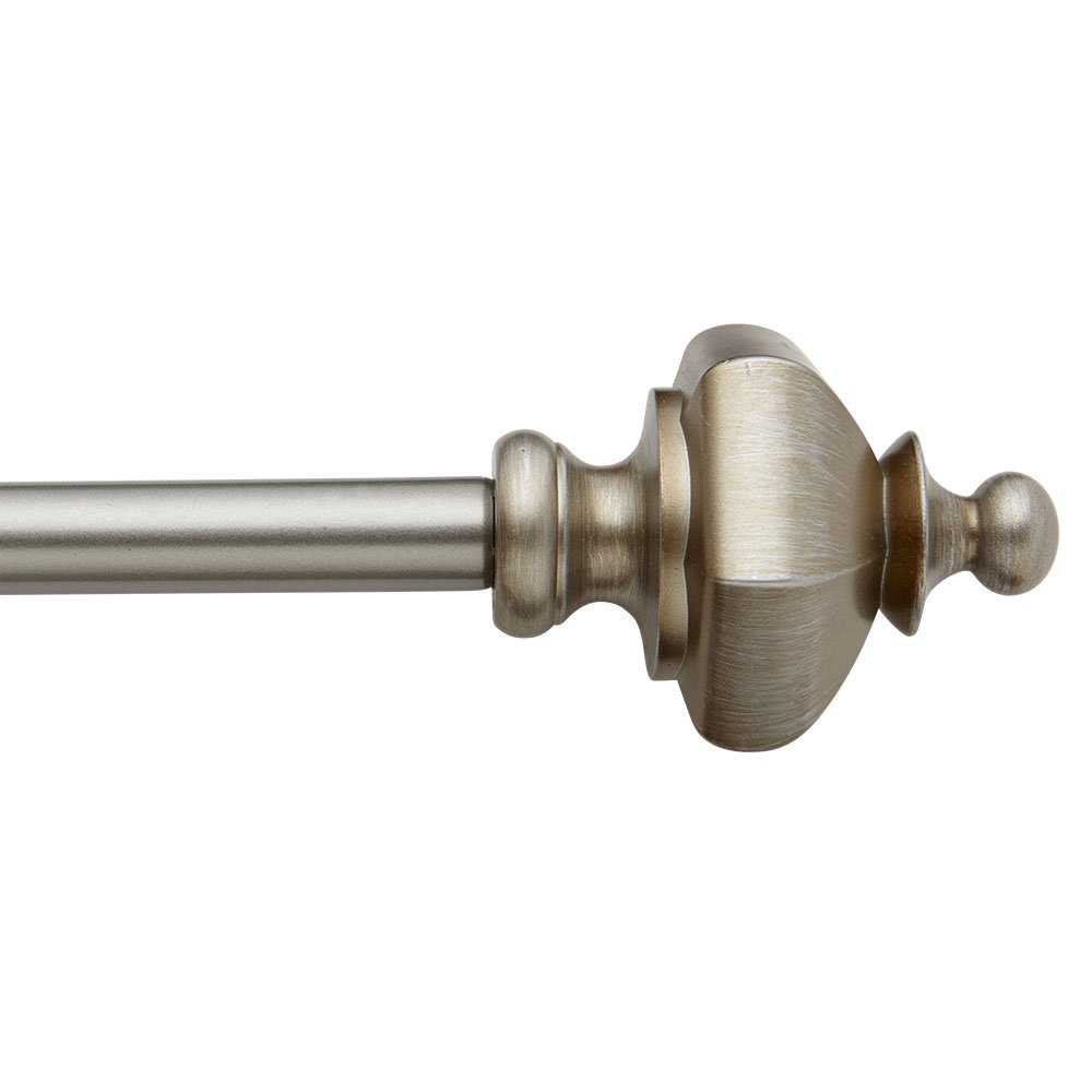 Baliblinds Pawn Urn Decorative Single Curtain Rod Hardware Set