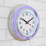 Purple Wall Clocks You Ll Love In 2021 Wayfair