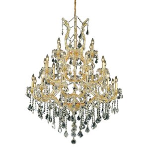 Regina Traditional 28-Light Crystal Chandelier