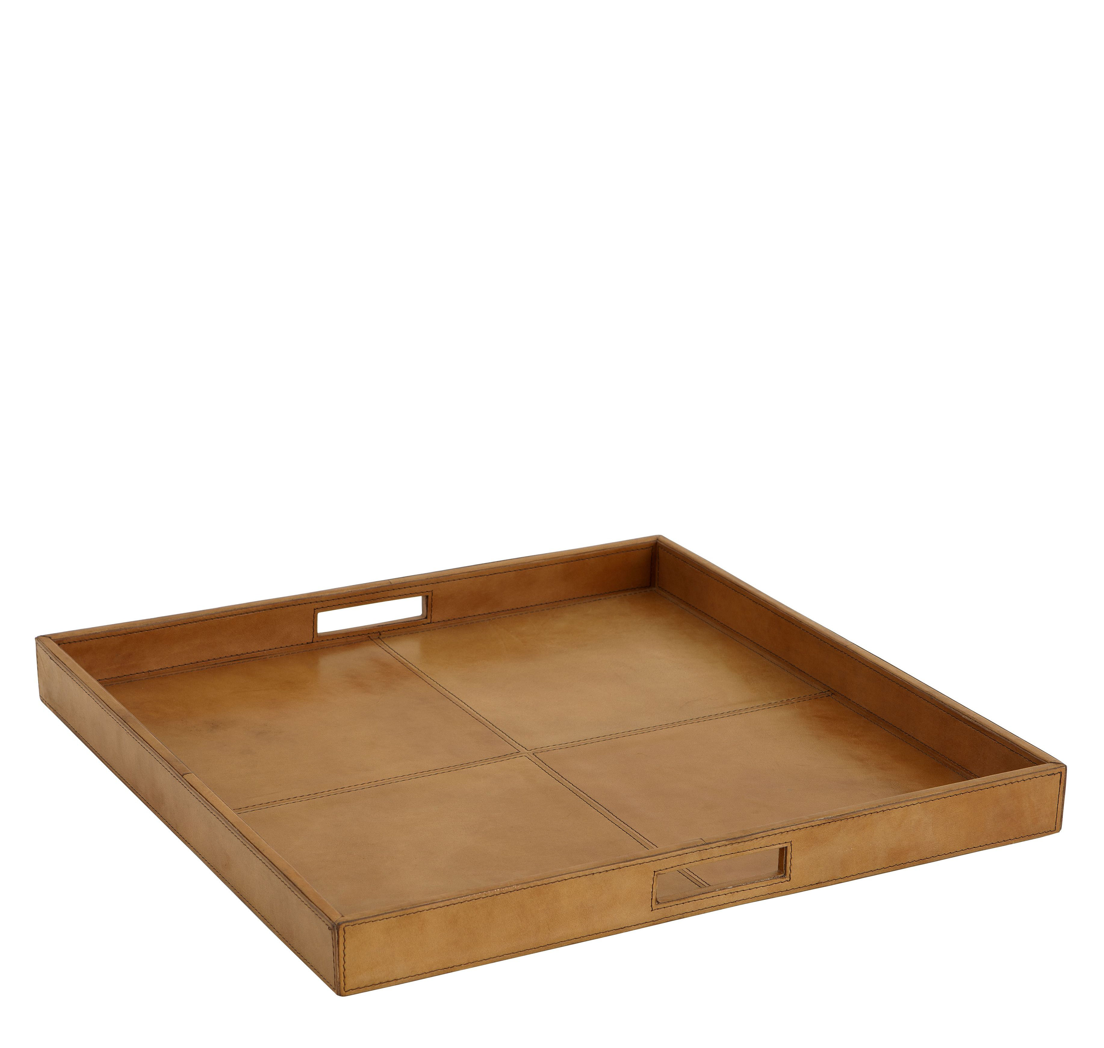 Eichholtz Dolce Leather Serving Tray Wayfair Eichholtz Dolce Leather Serving Tray