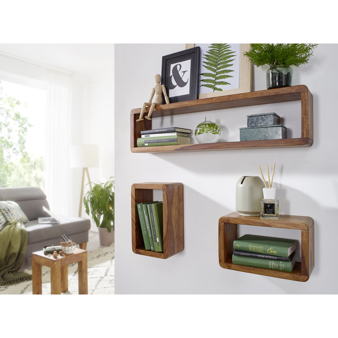 Boha 3 Piece Wall Shelf Set