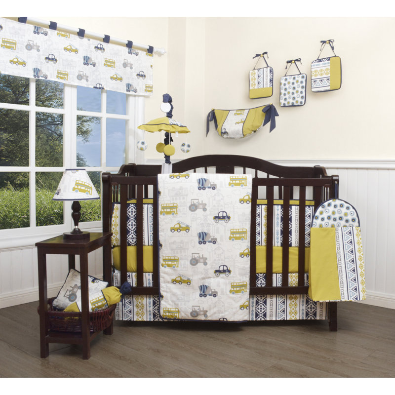 Viv Rae Earlene Transportation Nursery Cars 12 Piece Crib Rae Earlene Transportation Nursery Cars