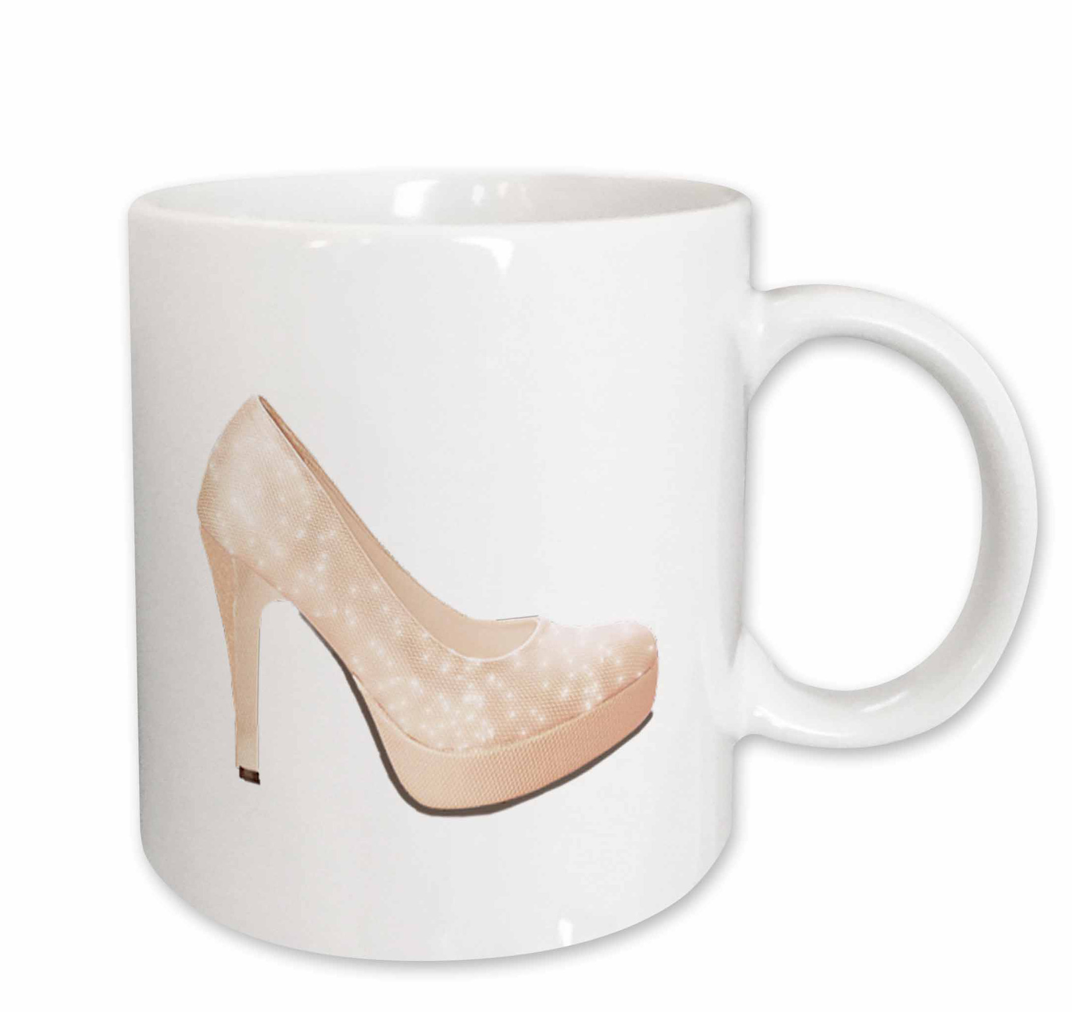 3drose Cute Sparkly High Heel Shoe Coffee Mug Wayfair