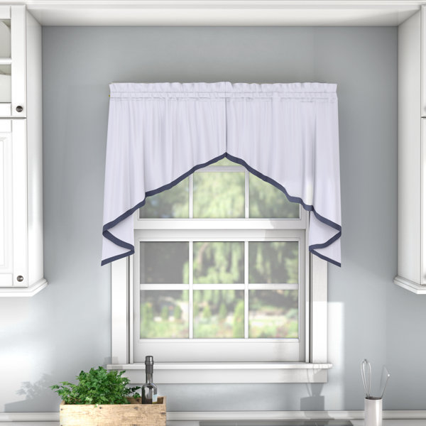 Swag Curtains For Living Room Wayfair