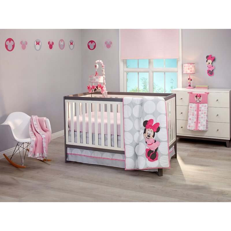 minnie mouse crib sheet