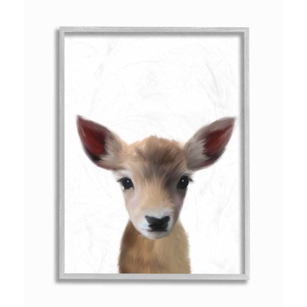 Isabelle Max Rinker Baby Deer Painting Kids Wall Decor Wayfair