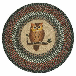 Owl Printed Area Rug