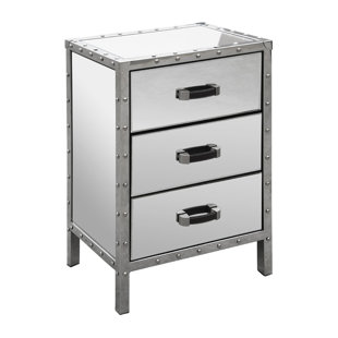 Chinese Style Bedside Cabinets Wayfair Co Uk Keaton 3 Drawer Bedside Table