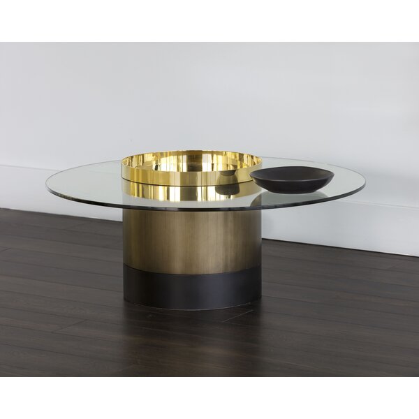 Place Pedestal Coffee Table By Orren Ellis