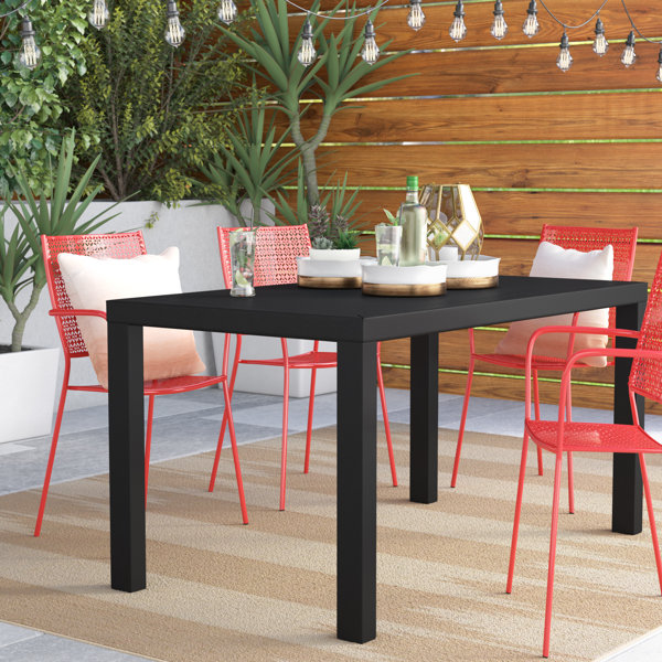 Modern Melissus Plastic/Resin Dining Table By Mercury Row Top Reviews