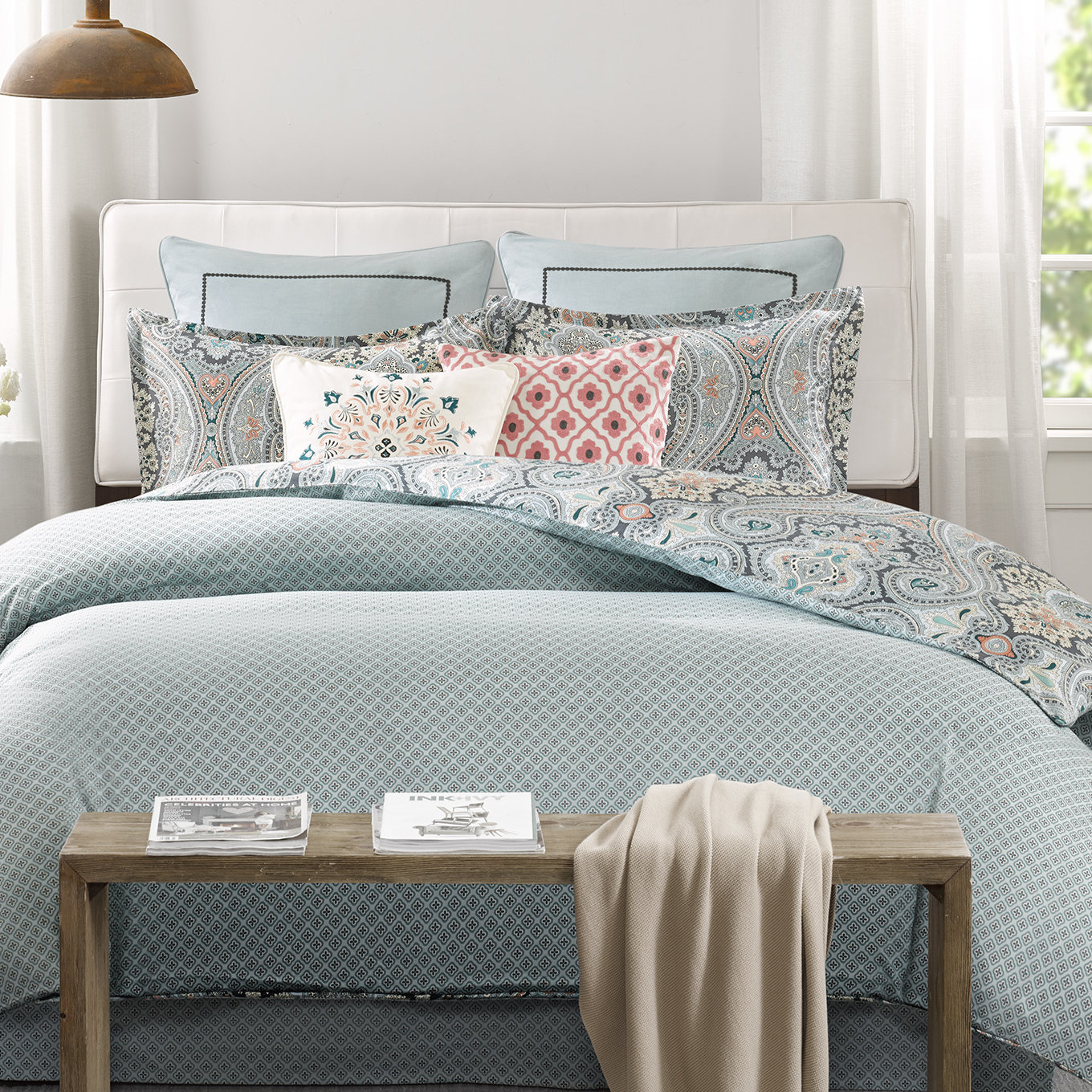 Echo Design Sterling Reversible Comforter Set Reviews Wayfair