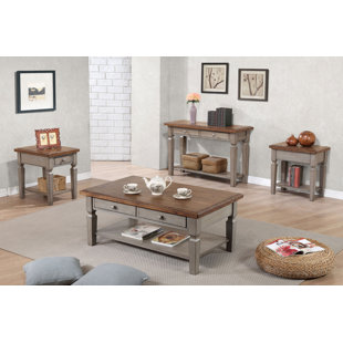 Coffee Table And Console Set Wayfair Murtaugh 4 Piece Coffee Table Set