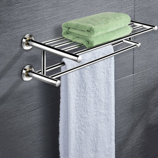 towel bar shelf combo