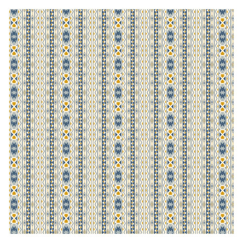 Pastel Ikat 2.88m x 2.88m Textured Matt Peel & Stick Wall Mural East Urban Home