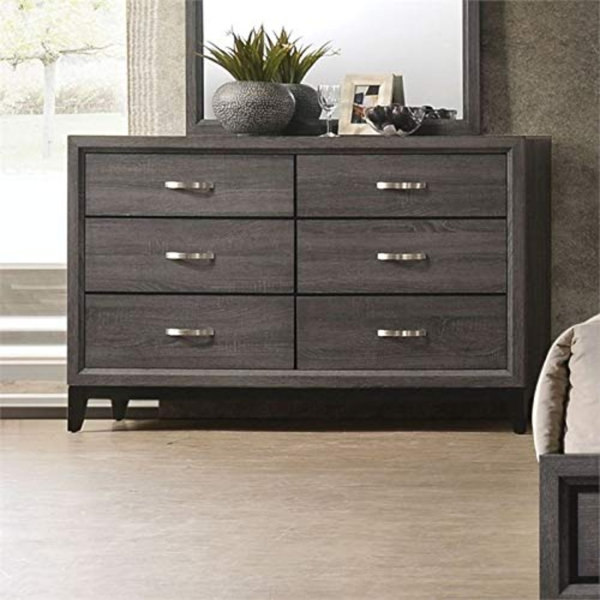 #2 Steubenville 6 Drawer Double Dresser By Ivy Bronx 2019 Sale