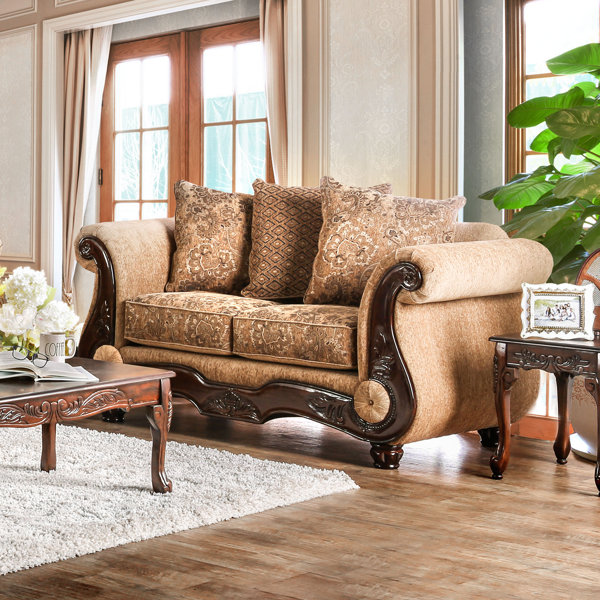 Chic Style Destanee Traditional Loveseat Get The Deal! 60% Off