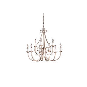 Cayman 9-Light Candle-Style Chandelier