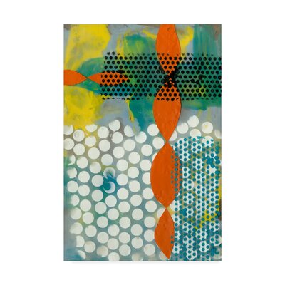 'Translucent Abstraction II' Acrylic Painting Print on Wrapped Canvas Winston Porter Size: 32