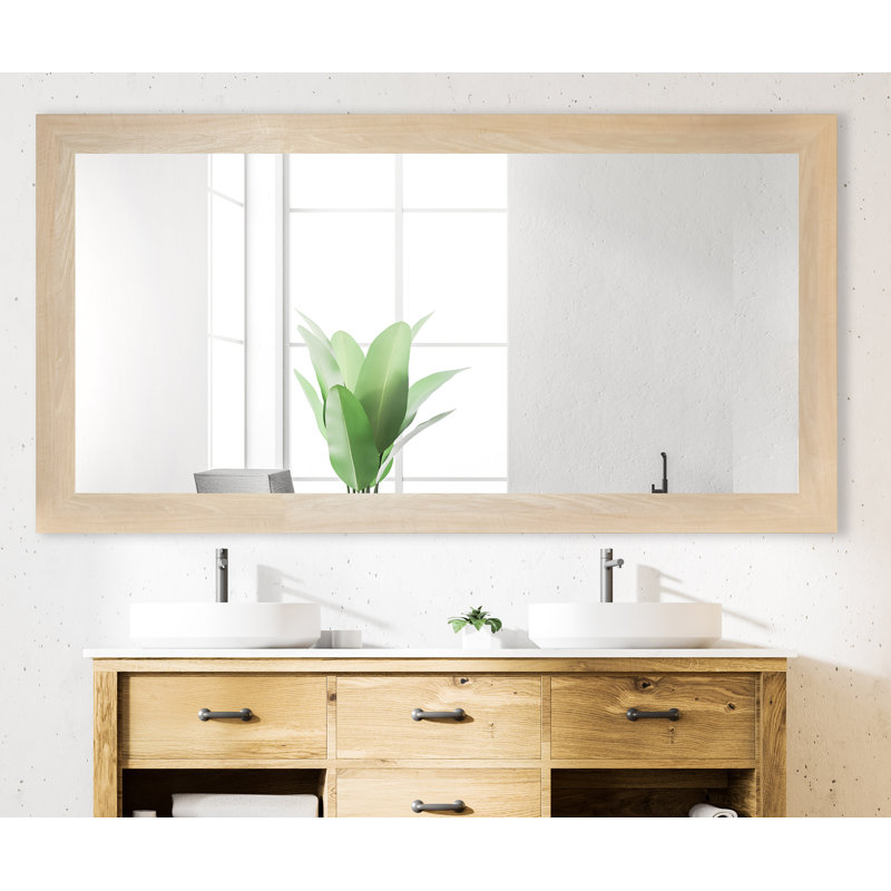 Gracie Oaks Trond Rayne Modern Farmhouse Bathroom Vanity Mirror