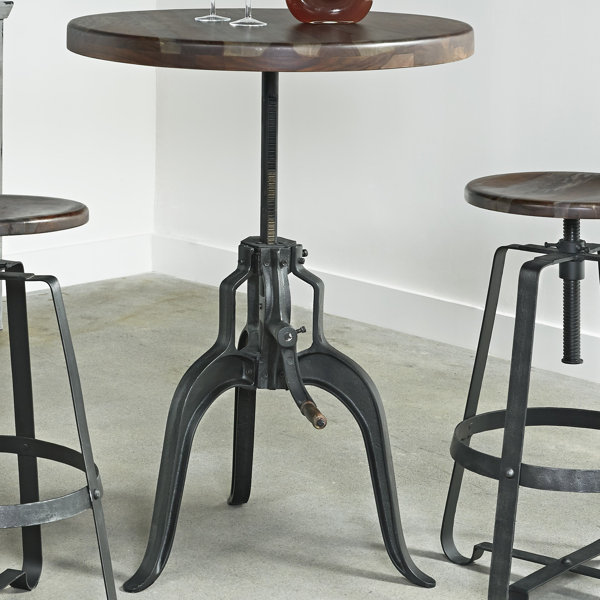 Evergreen Adjustable Pub Table By 17 Stories Modern