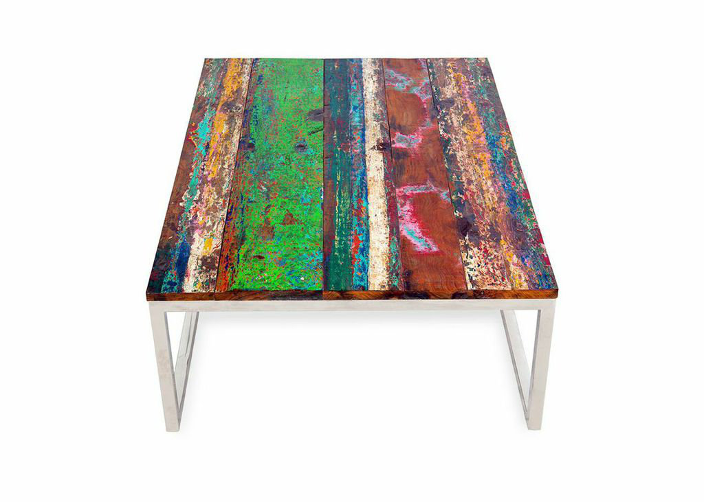 EcoChic Lifestyles Rising Tide Wood Coffee Table & Reviews Wayfair