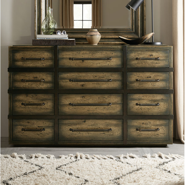 Best Design American Life-Crafted 12 Drawer Dresser By Hooker Furniture Today Sale Only