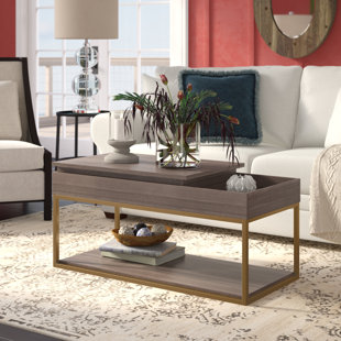 Broadridge Coffee Table With Tray Top And Storage