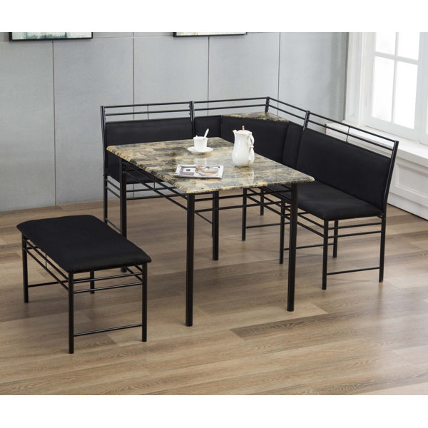 Tyrell 3 Piece Breakfast Nook Dining Set By Winston Porter