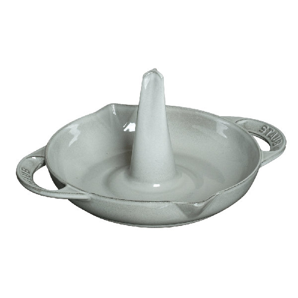 Cast Iron 10.4 Vertical Chicken Roaster by Staub| @ $236.00