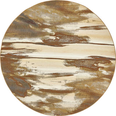 Rugpal Harvest Brown Area Rug Wayfair