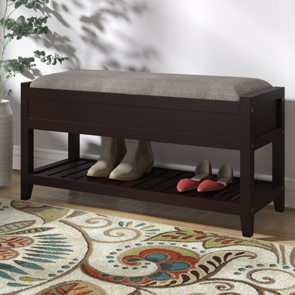 Lambrecht Seating Bench with Shoe Storage by Charl