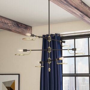 Torrence 6-Light Sputnik Chandelier