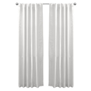 Venetian Solid Room Darkening Rod Pocket Single Curtain Panel